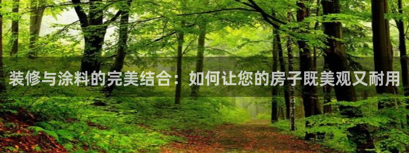 先锋娱乐游戏上分地址：装修与涂料的完美结合：如何让您的房子既美观又耐用
